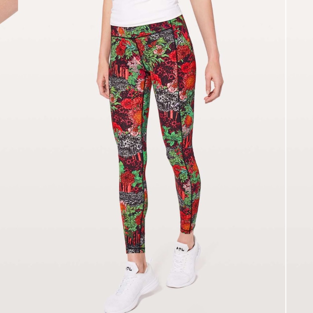 Lululemon Speed Up Tight Full-On Luxtreme 28” Zen Garden Multi